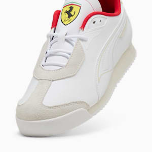 Tenis Scuderia Ferrari PUMA Roma para hombre, PUMA White, extralarge